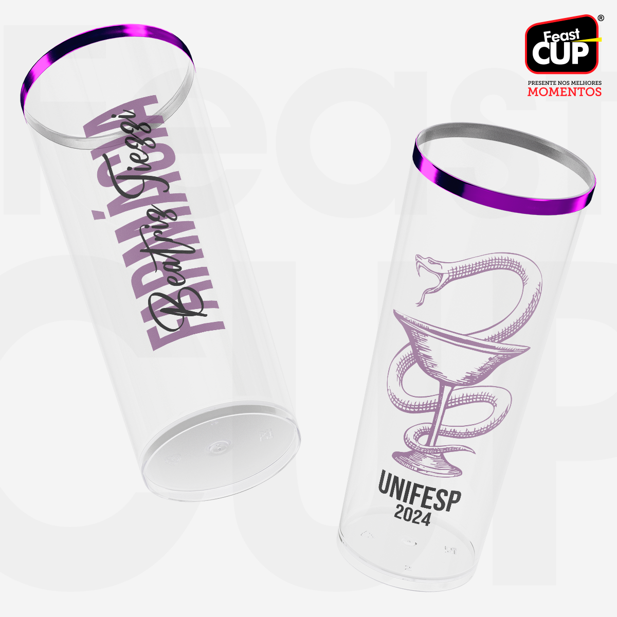 Long Drink 350ml - Transparente Premium