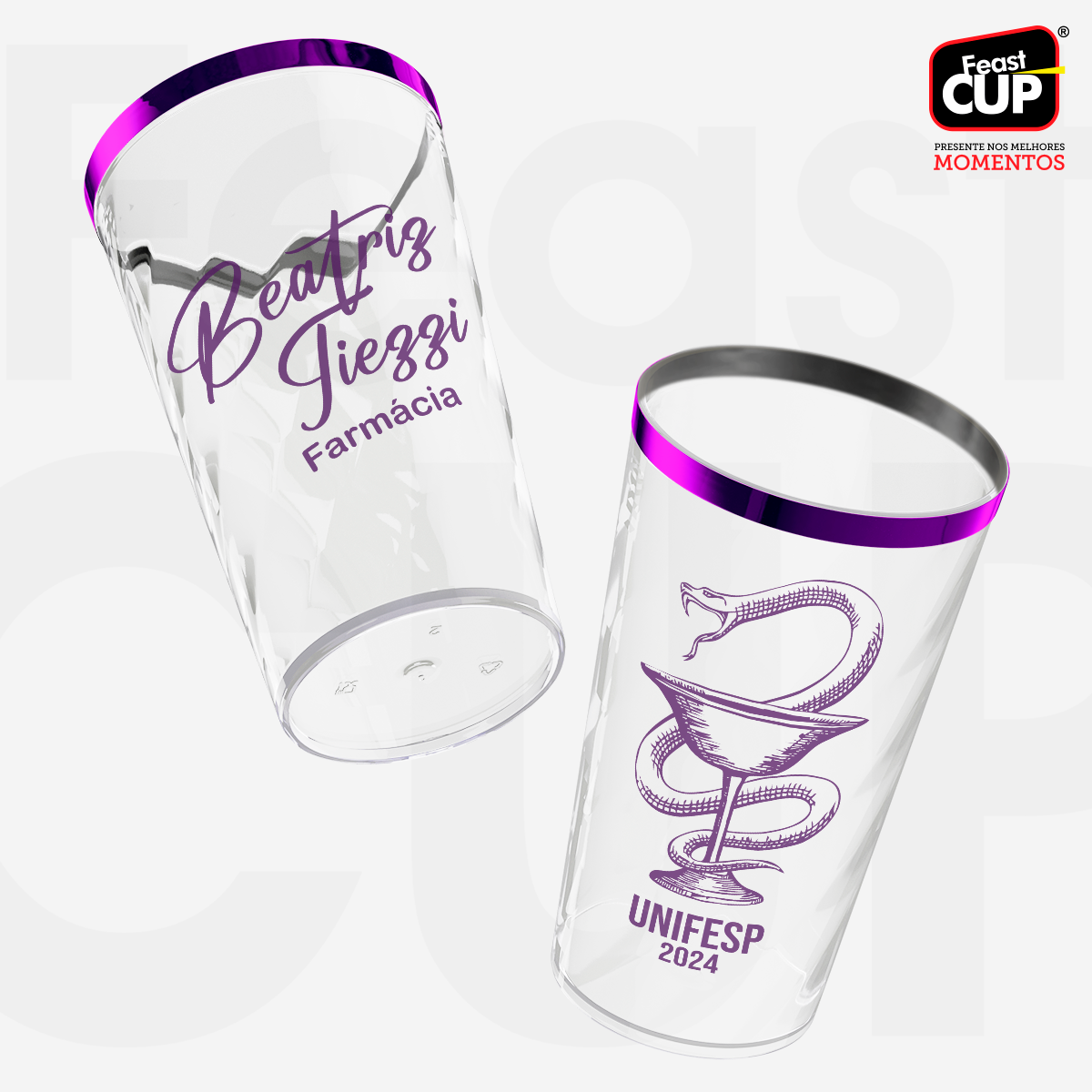 Twister 550ml - Transparente Premium