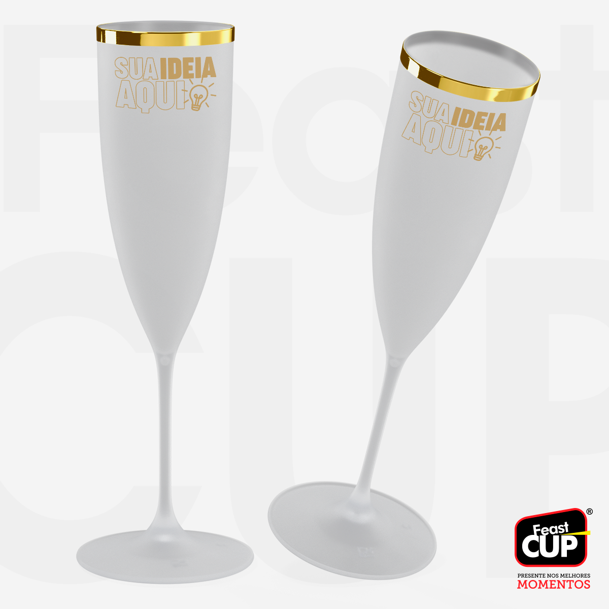 Taça Champanhe 170ml - Fosca Gelo Premium