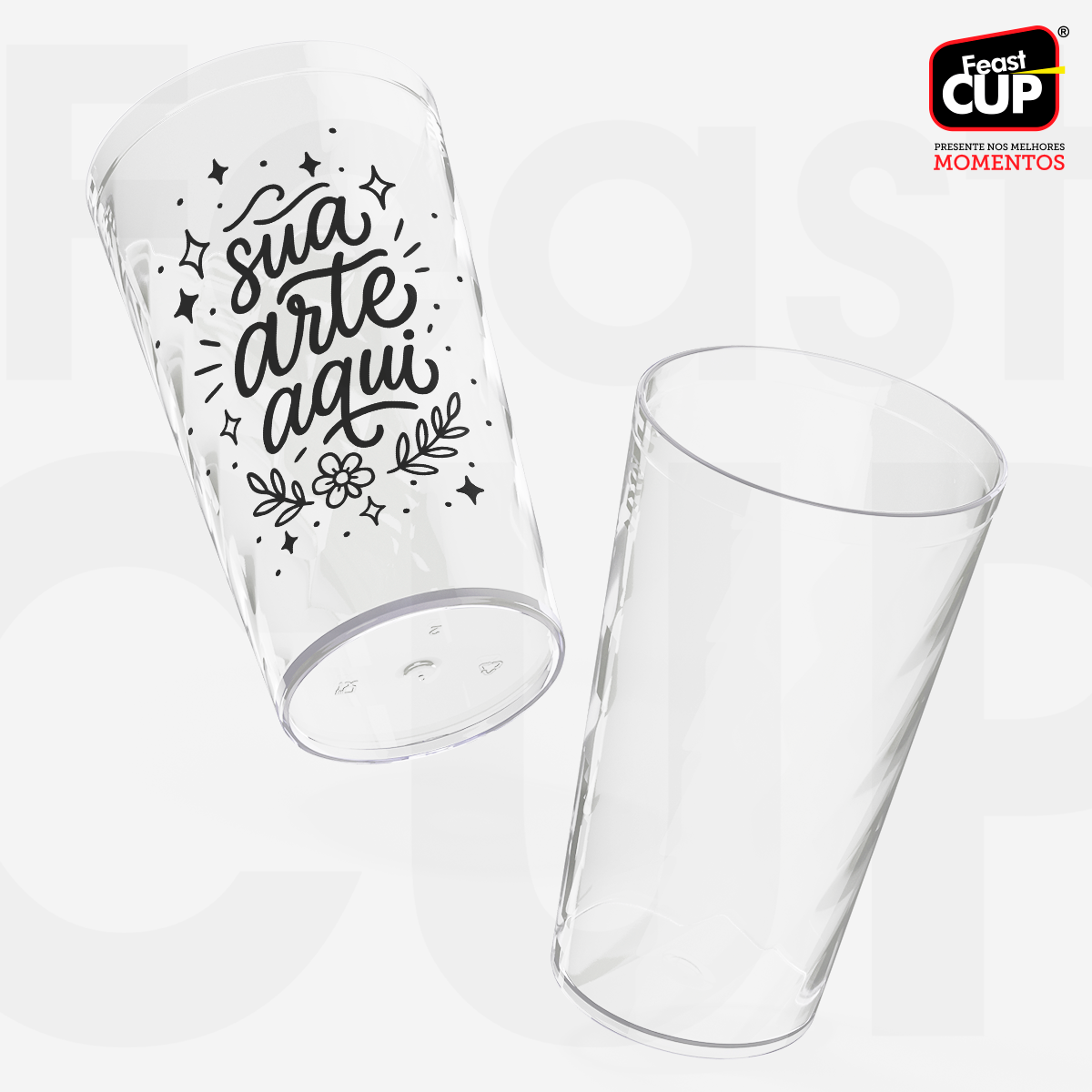 Twister 550ml Transparente