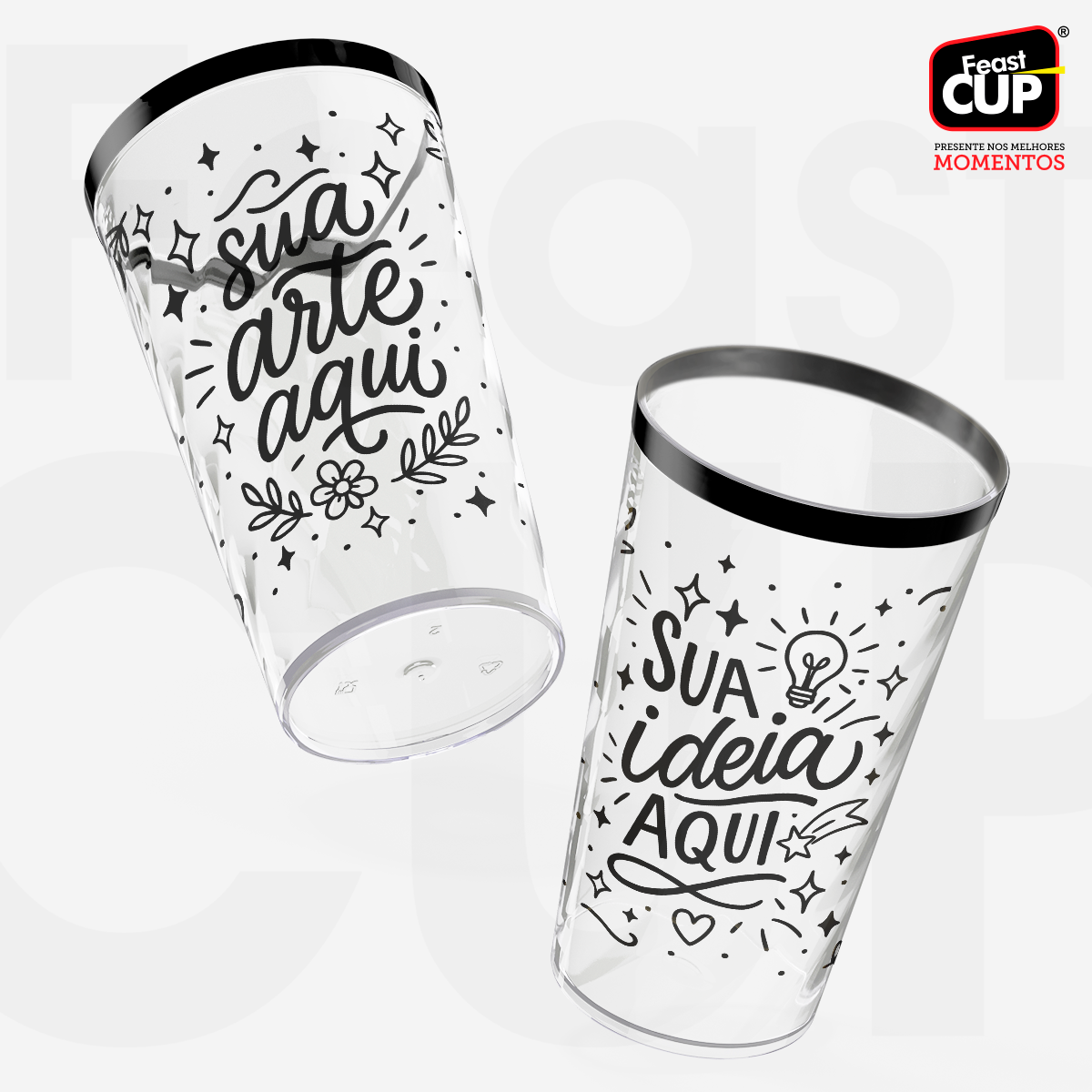 Twister 550ml - Transparente Premium