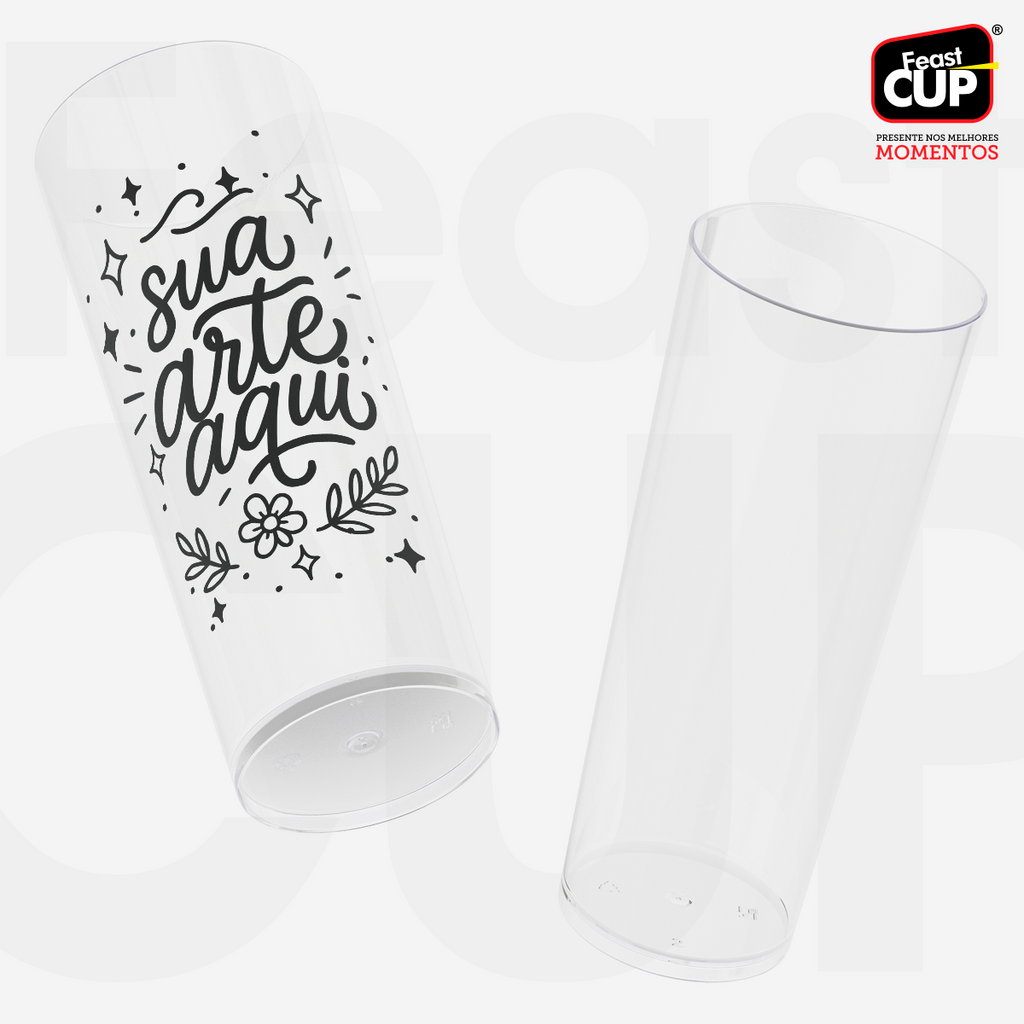 Long Drink 350ml Transparente