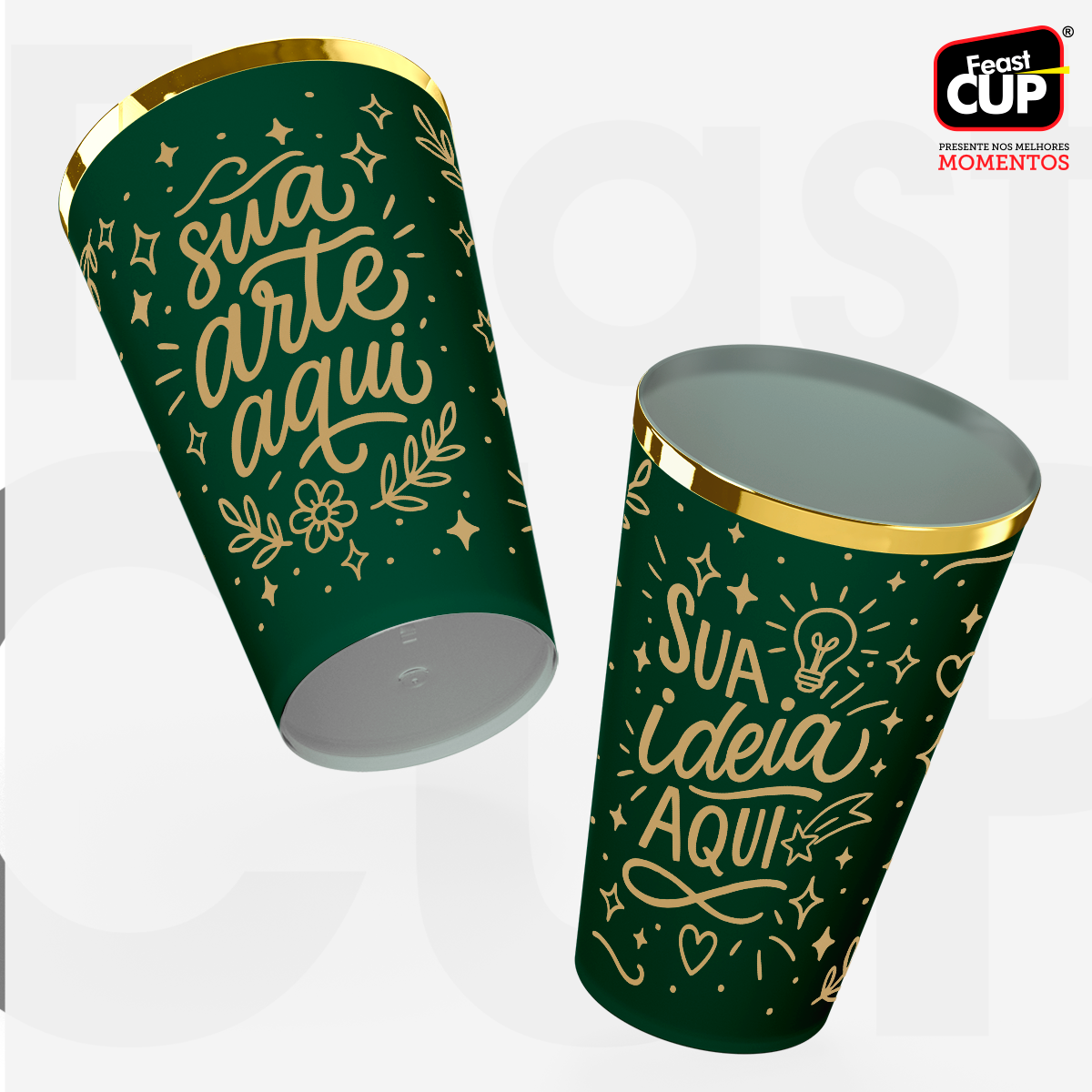 Caldereta 400ml - Verde Militar Premium