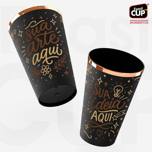 Caldereta 400ml - Preta Fosca Premium