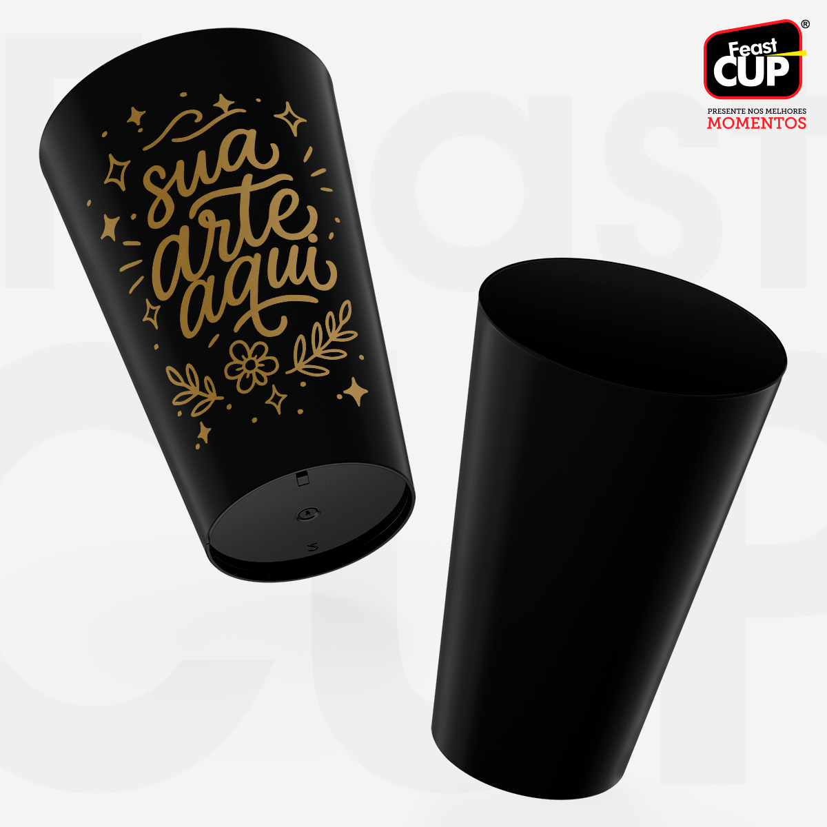 Caldereta 400ml Preta Leitosa