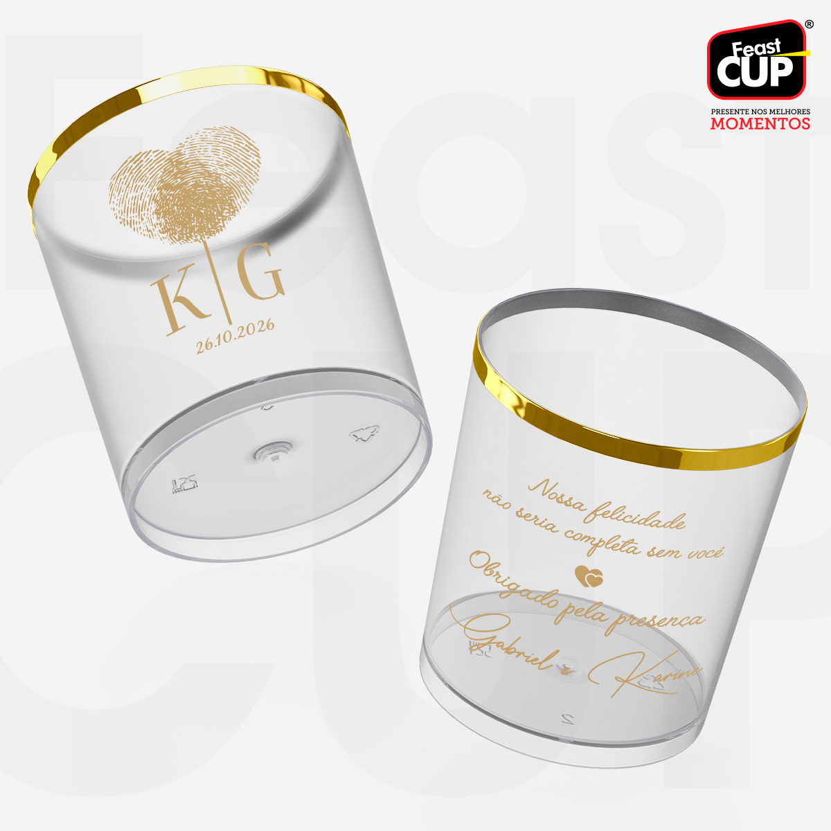 Whisky 300ml - Transparente Premium.