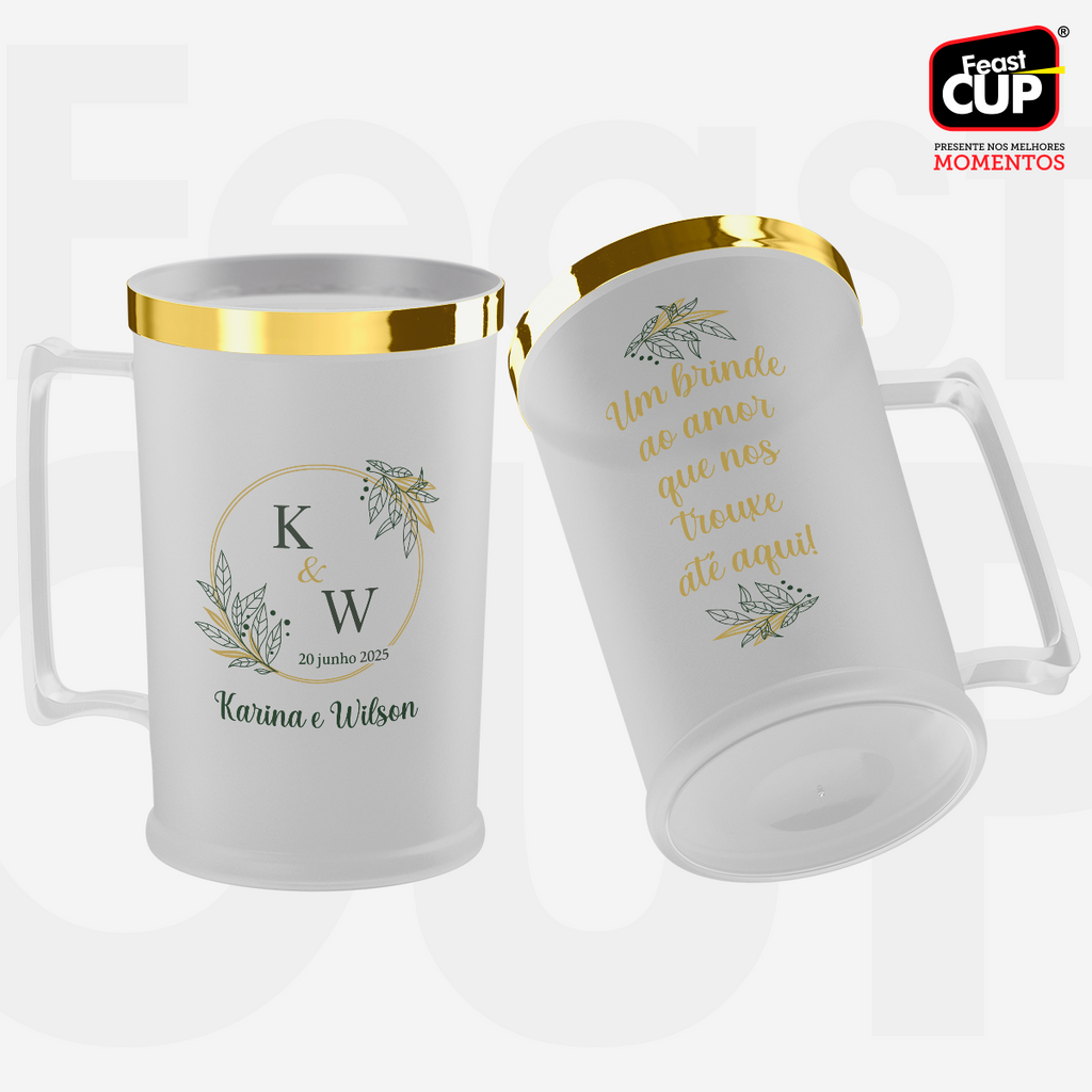 Caneca Chopp 500ml - Fosca Gelo Premium