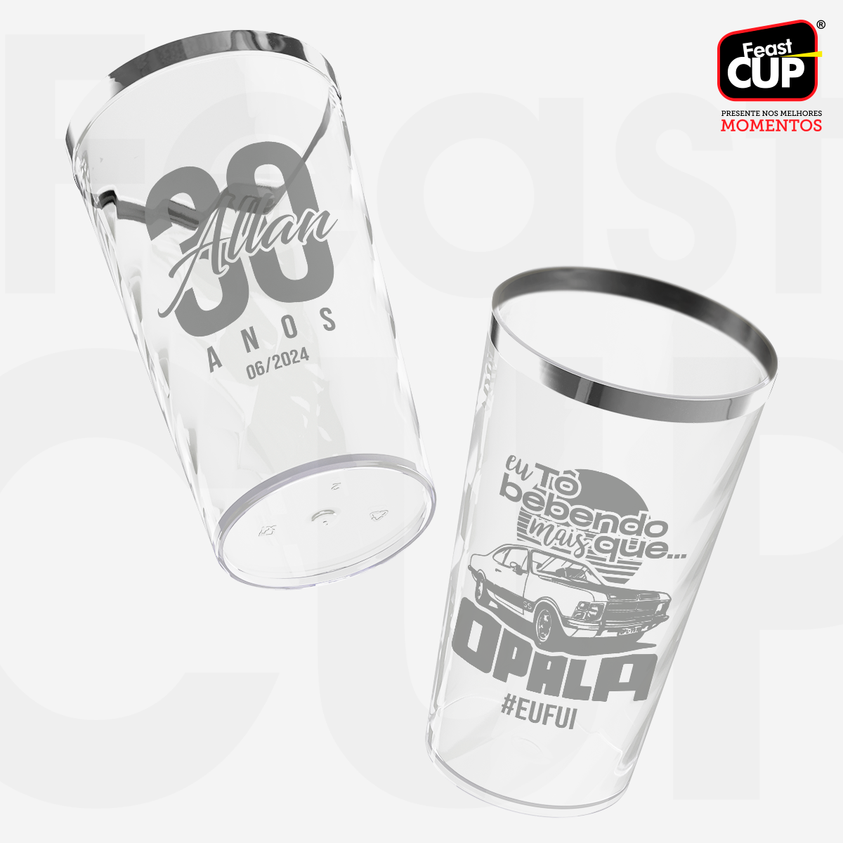 Twister 550ml - Transparente Premium