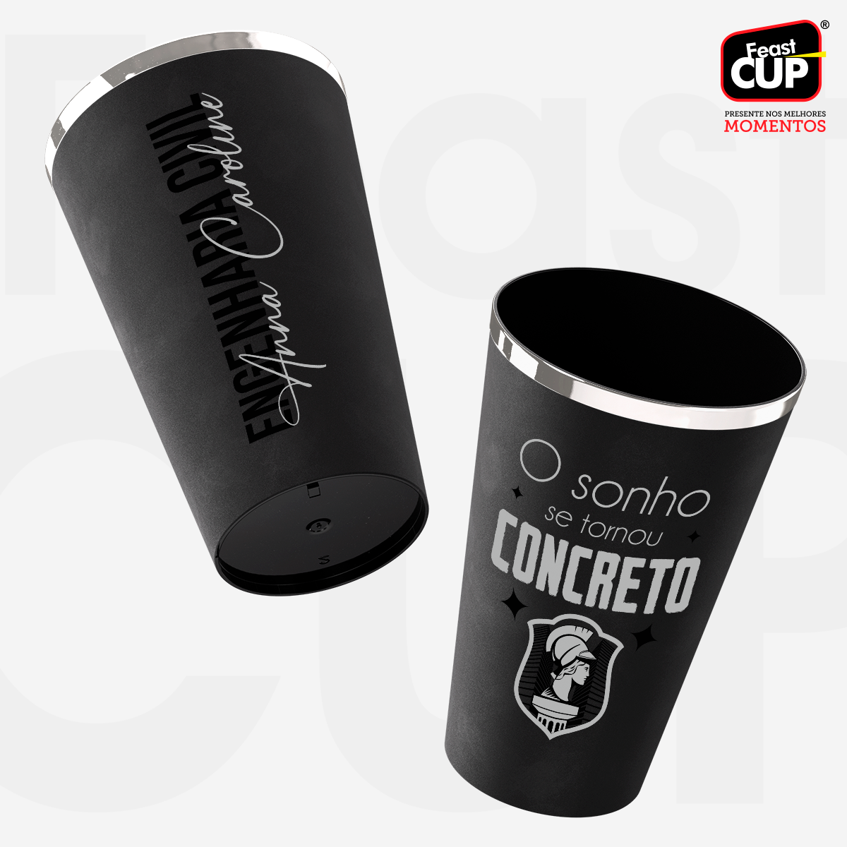 Caldereta 400ml - Preta Fosca Premium