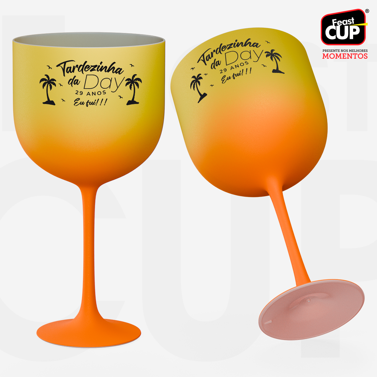 Taça Gin 590ml - Bicolor Premium