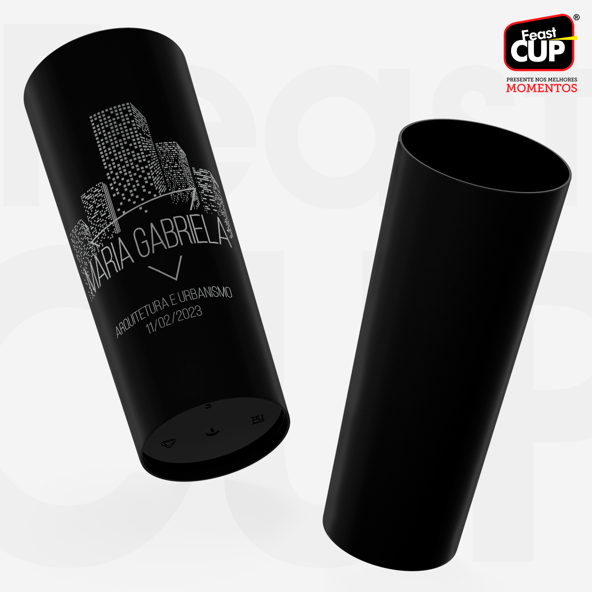 Long Drink 350ml Preto Leitoso