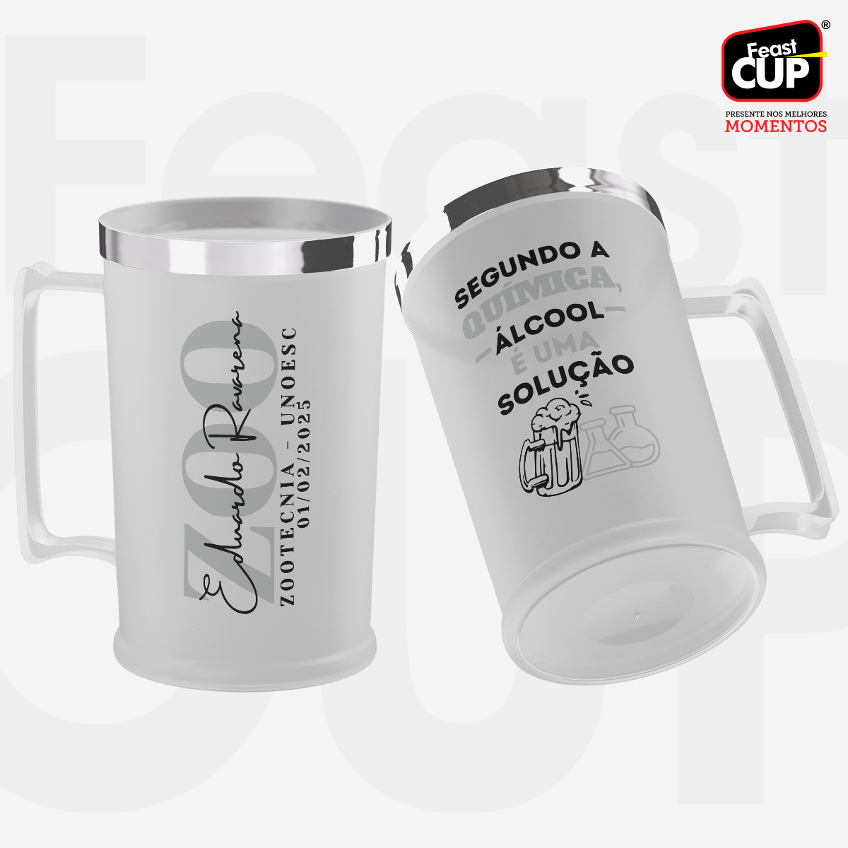 Caneca Chopp 500ml - Fosca Gelo Premium