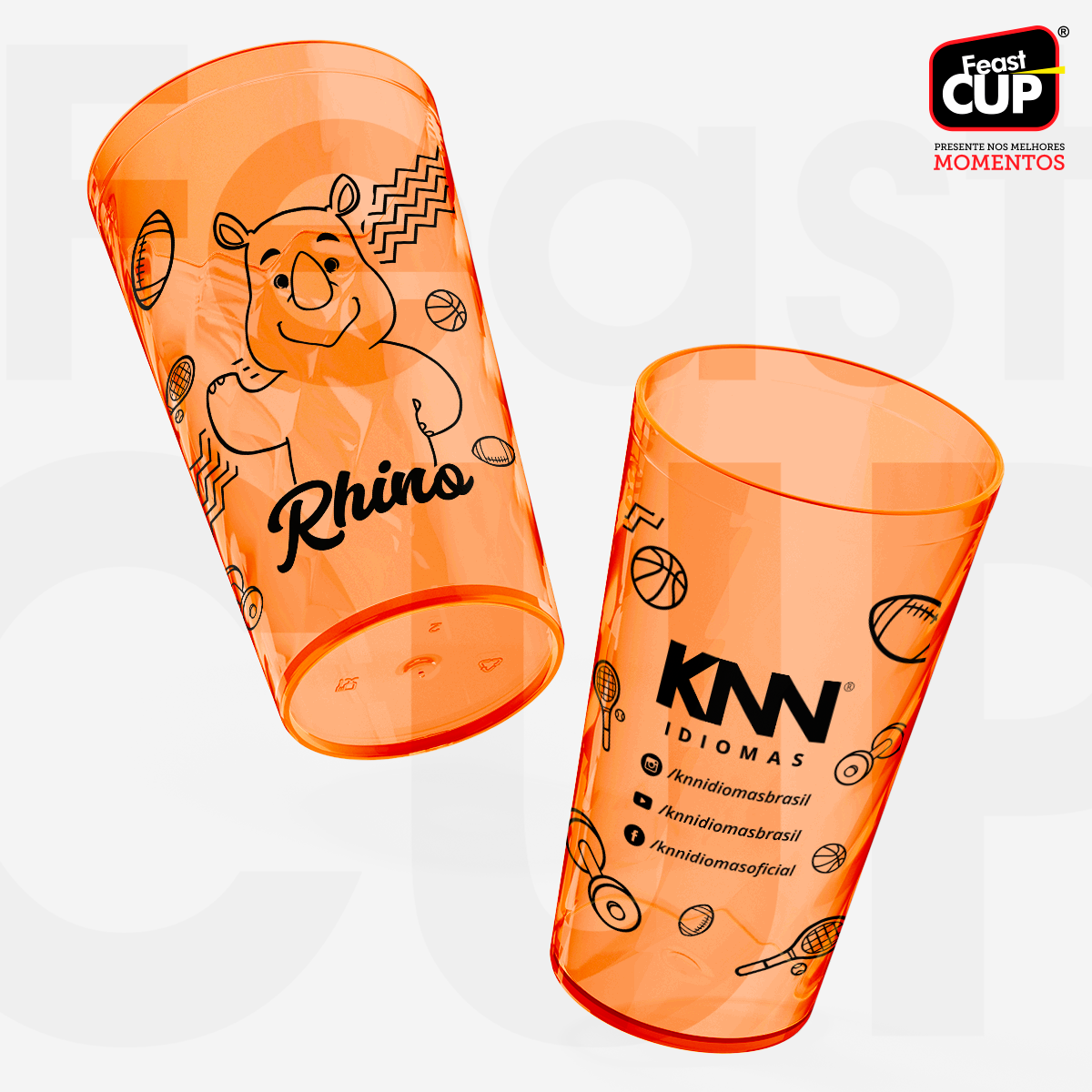 Twister Neon - Sem Tampa e Canudo