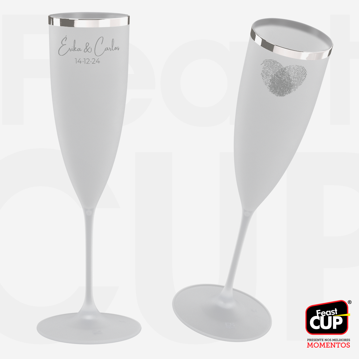 Taça Champanhe 170ml - Fosca Gelo Premium