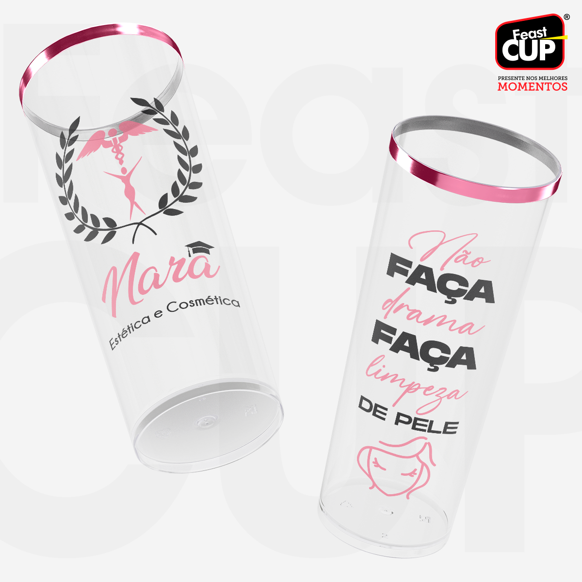 Long Drink 350ml - Transparente Premium