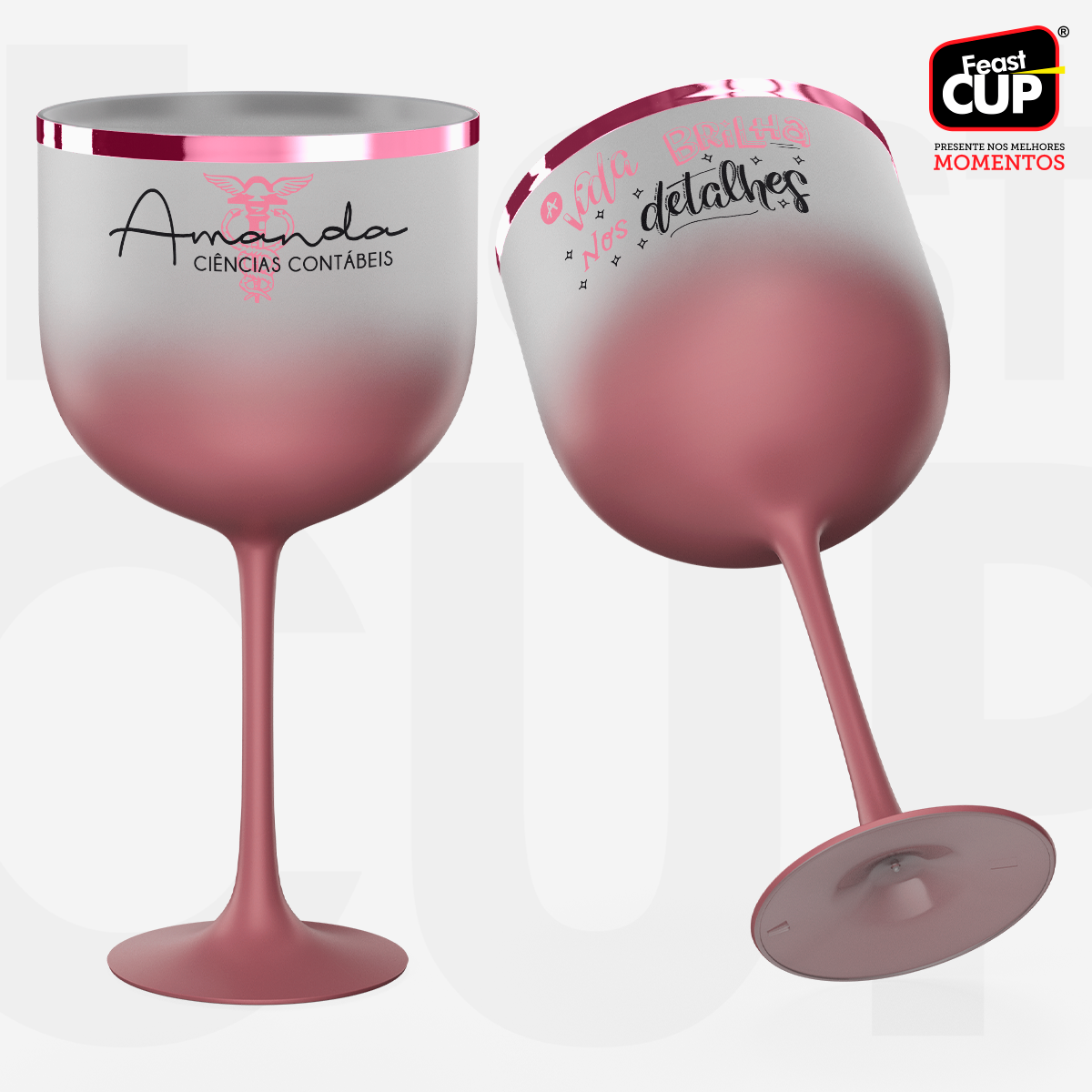 Taça Gin 590ml - Degrade Premium