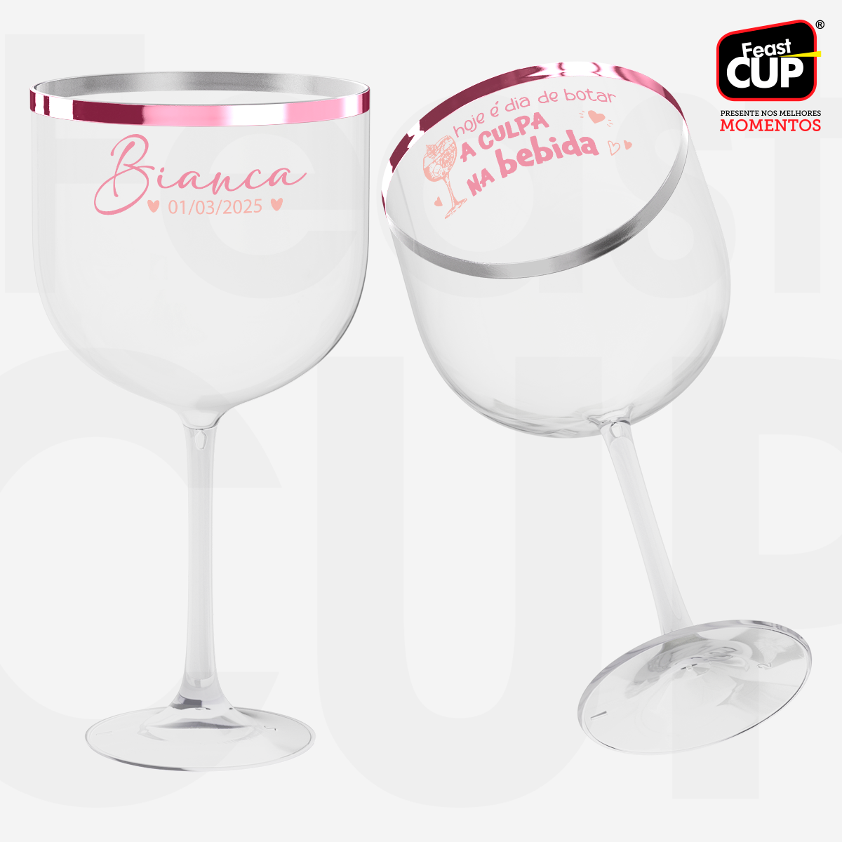 Taça Gin 590ml - Transparente Premium