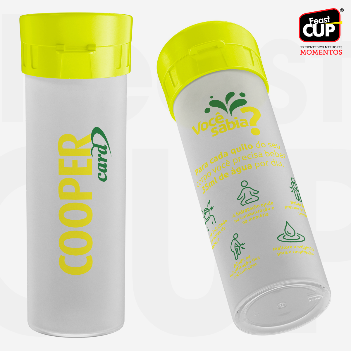 Garrafa Acqua Premium 490ml - Fosca Gelo