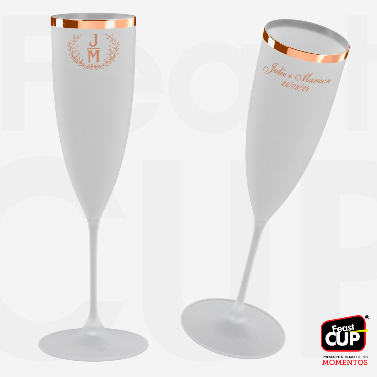 Taça Champanhe 170ml - Fosca Gelo Premium