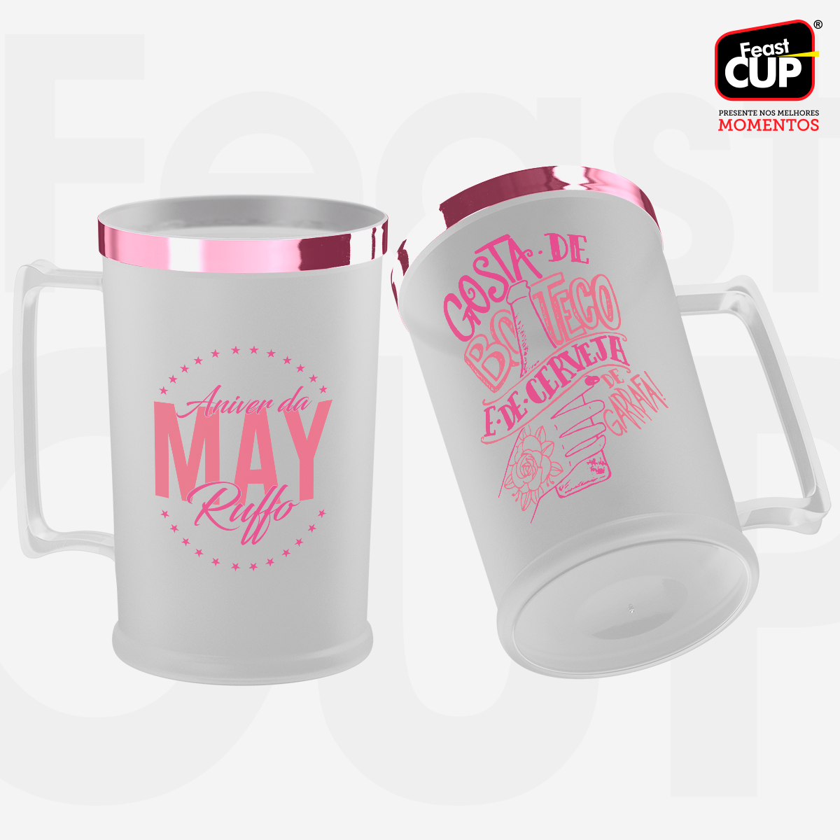 Caneca Chopp 500ml - Fosca Gelo Premium