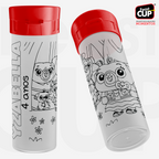 Garrafas para Colorir 490ml