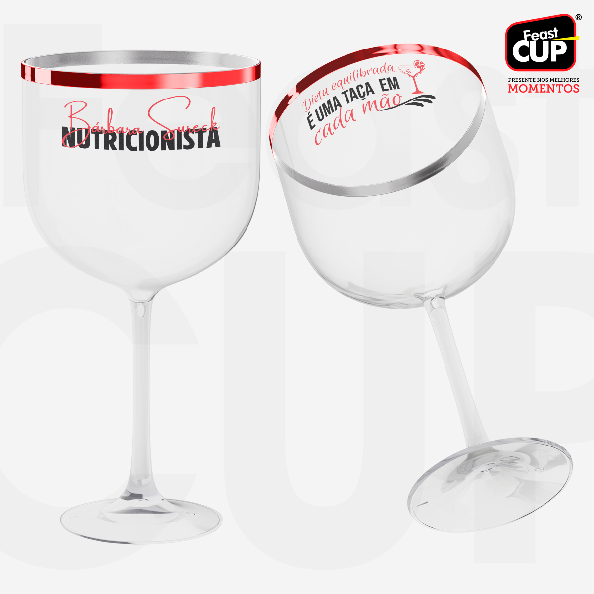 Taça Gin 590ml - Transparente Premium