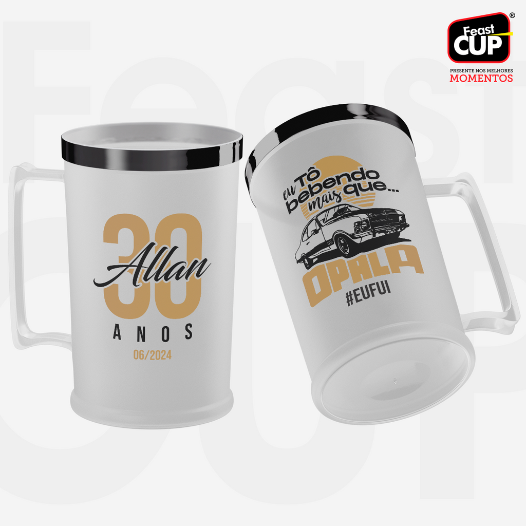Caneca Chopp 500ml - Fosca Gelo Premium