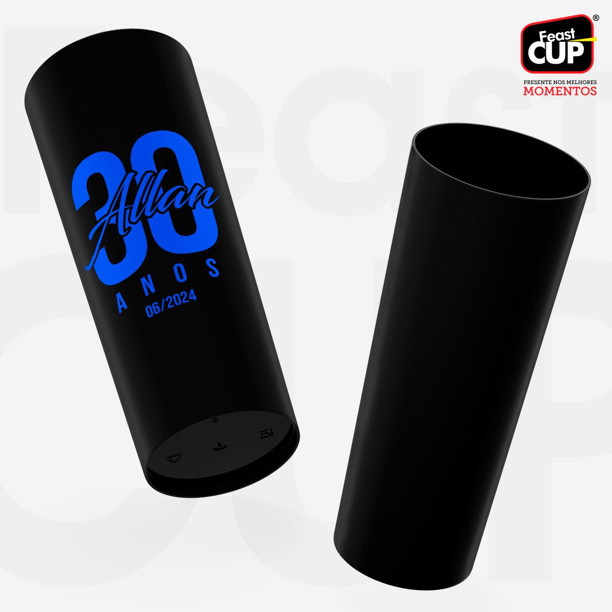 Long Drink 350ml Preto Leitoso