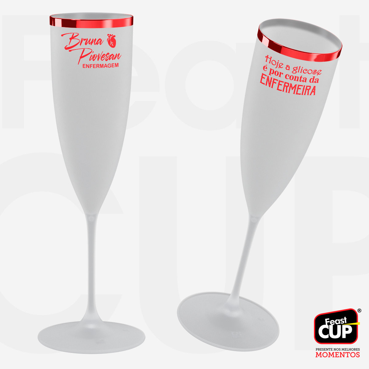 Taça Champanhe 170ml - Fosca Gelo Premium