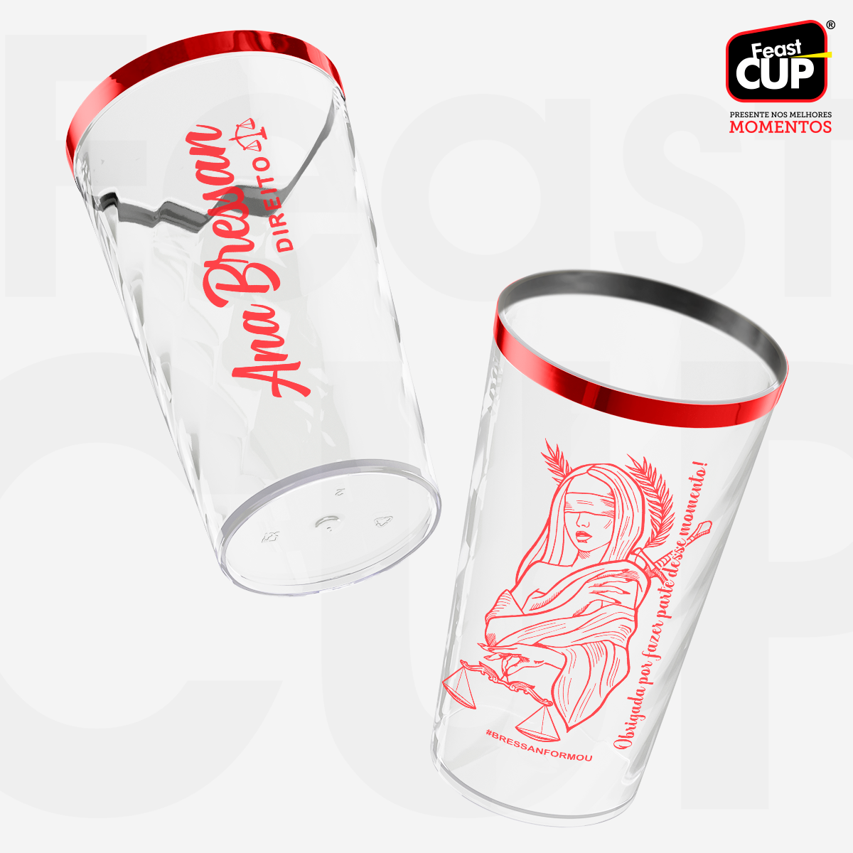 Twister 550ml - Transparente Premium