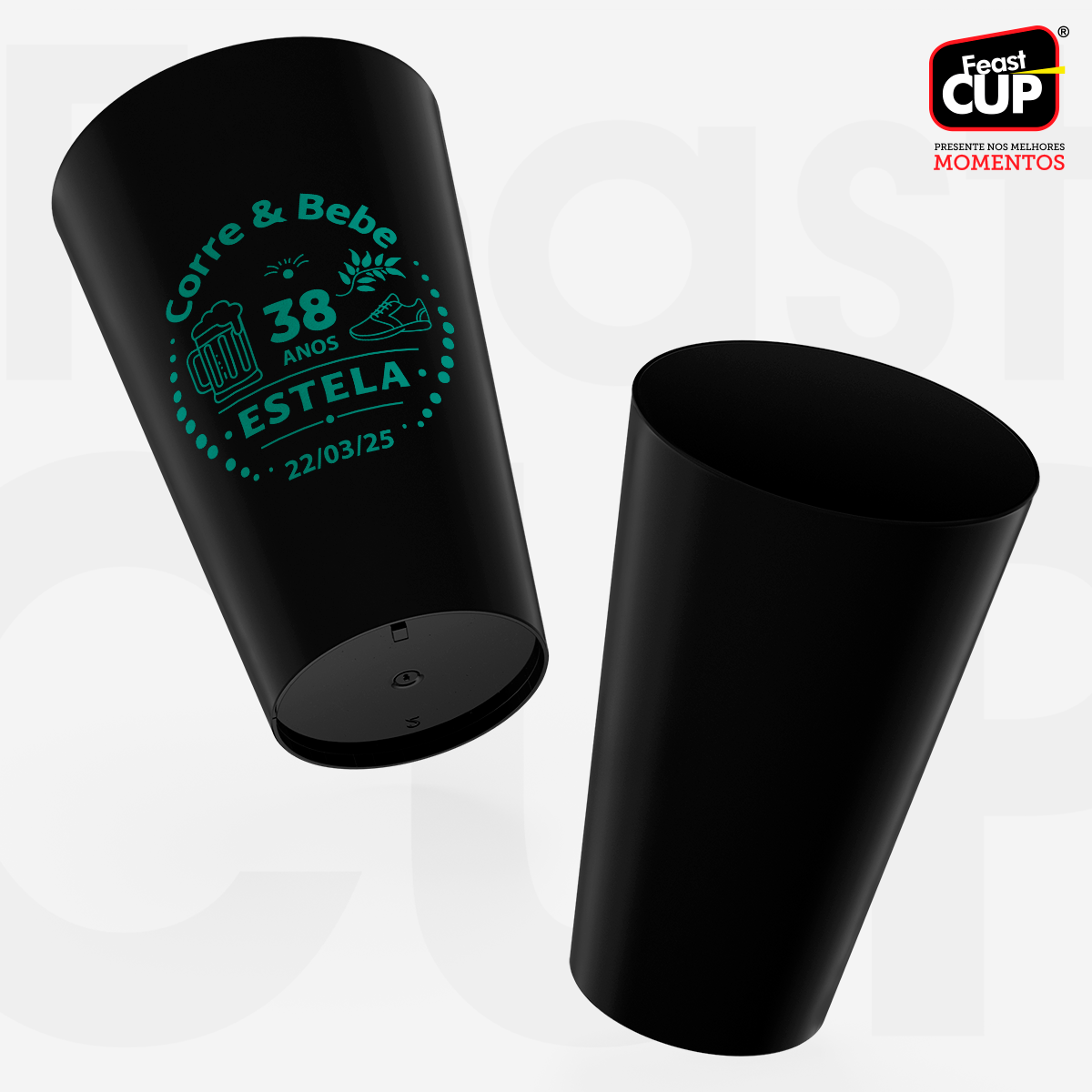 Caldereta 400ml Preta Leitosa