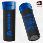 Garrafa Acqua Premium 490ml - Preta Fosca