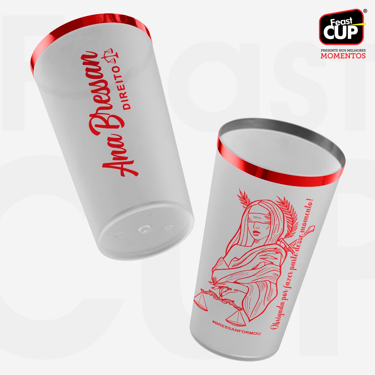 Twister 550ml - Fosco Gelo Premium