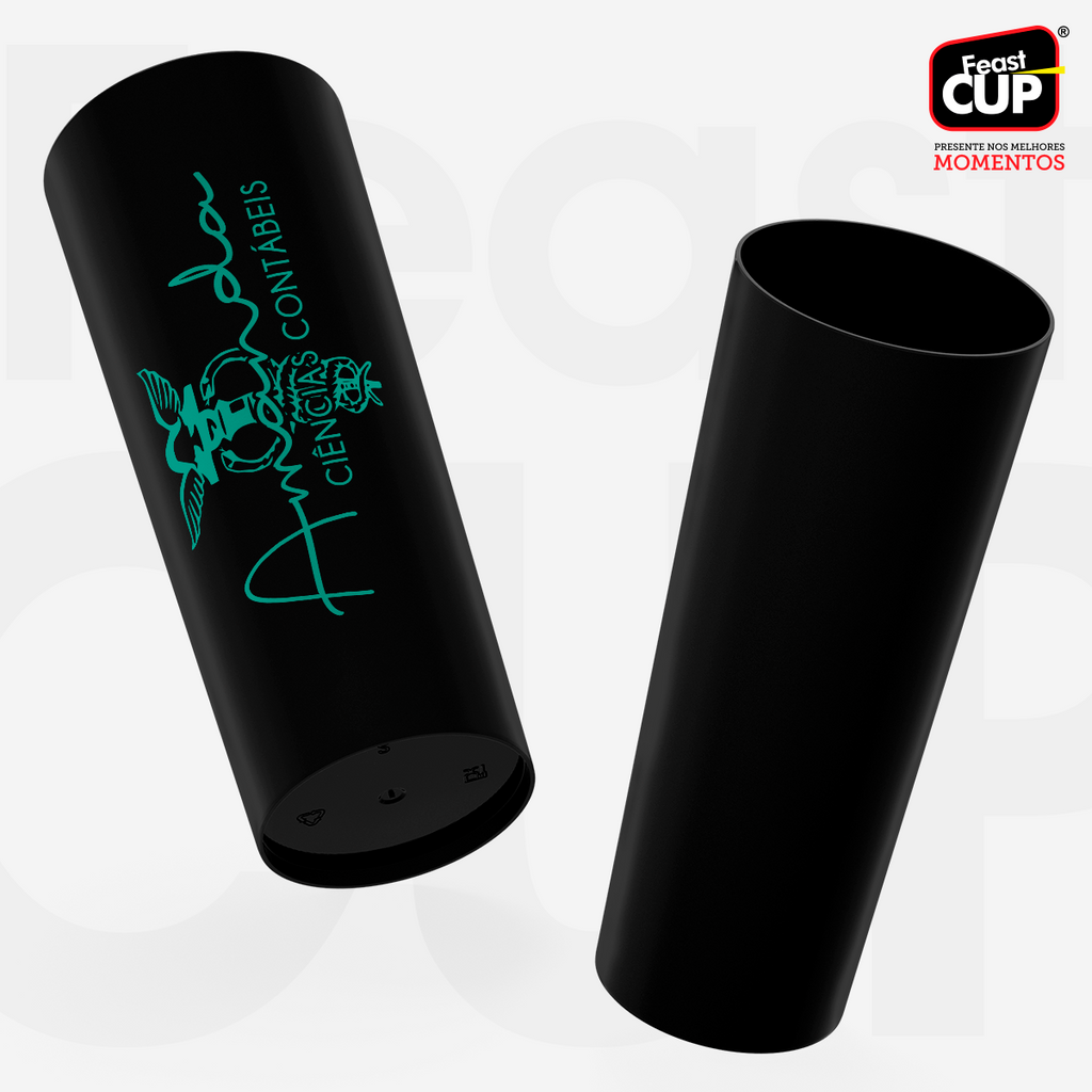 Long Drink 350ml Preto Leitoso