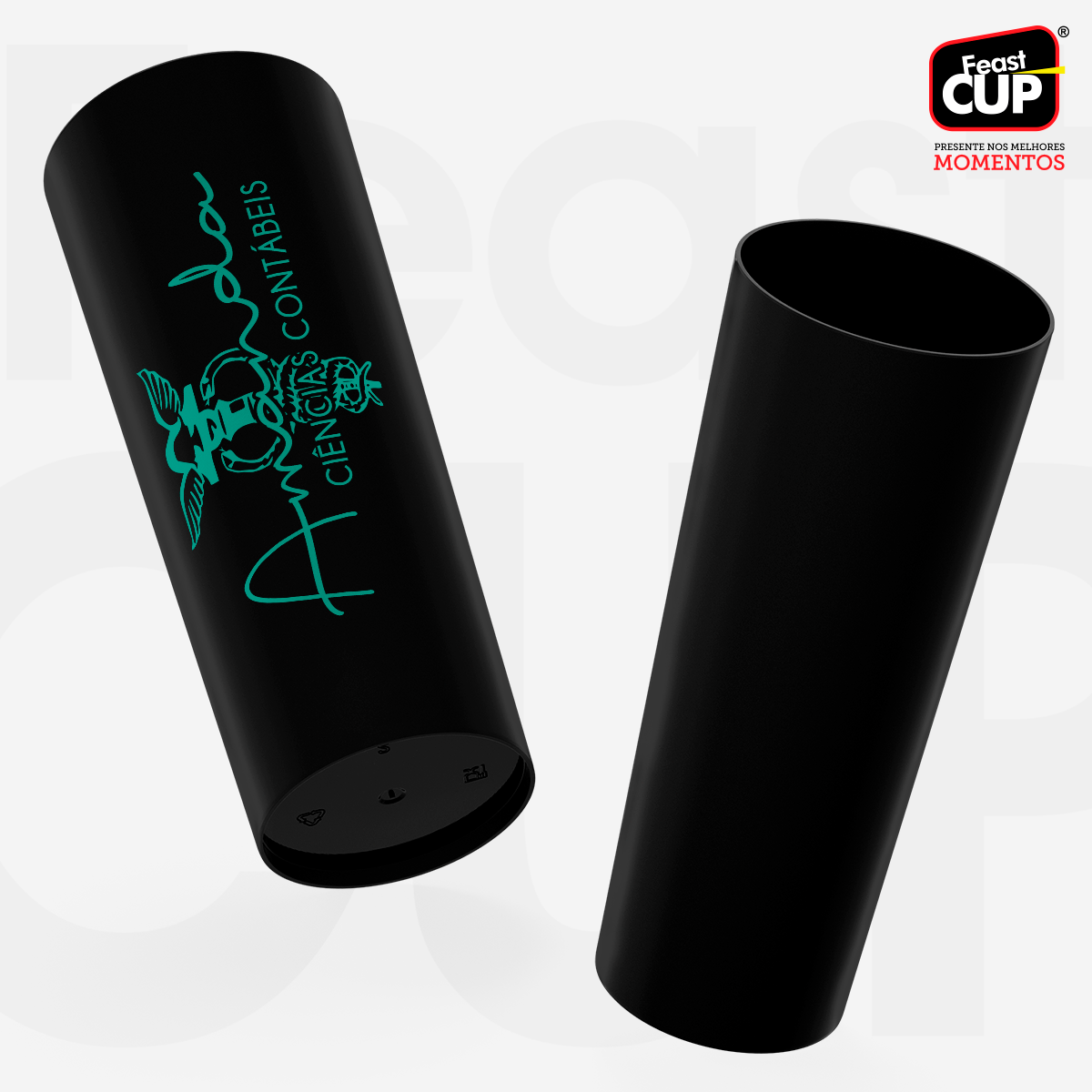 Long Drink 350ml Preto Leitoso