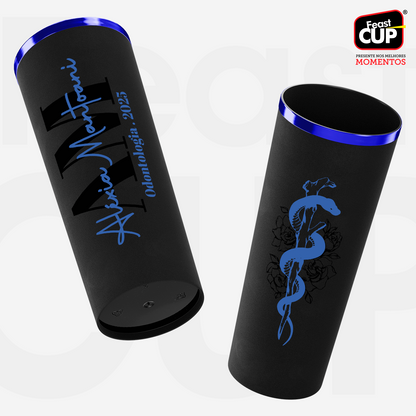Long Drink 350ml - Preto Fosco Premium