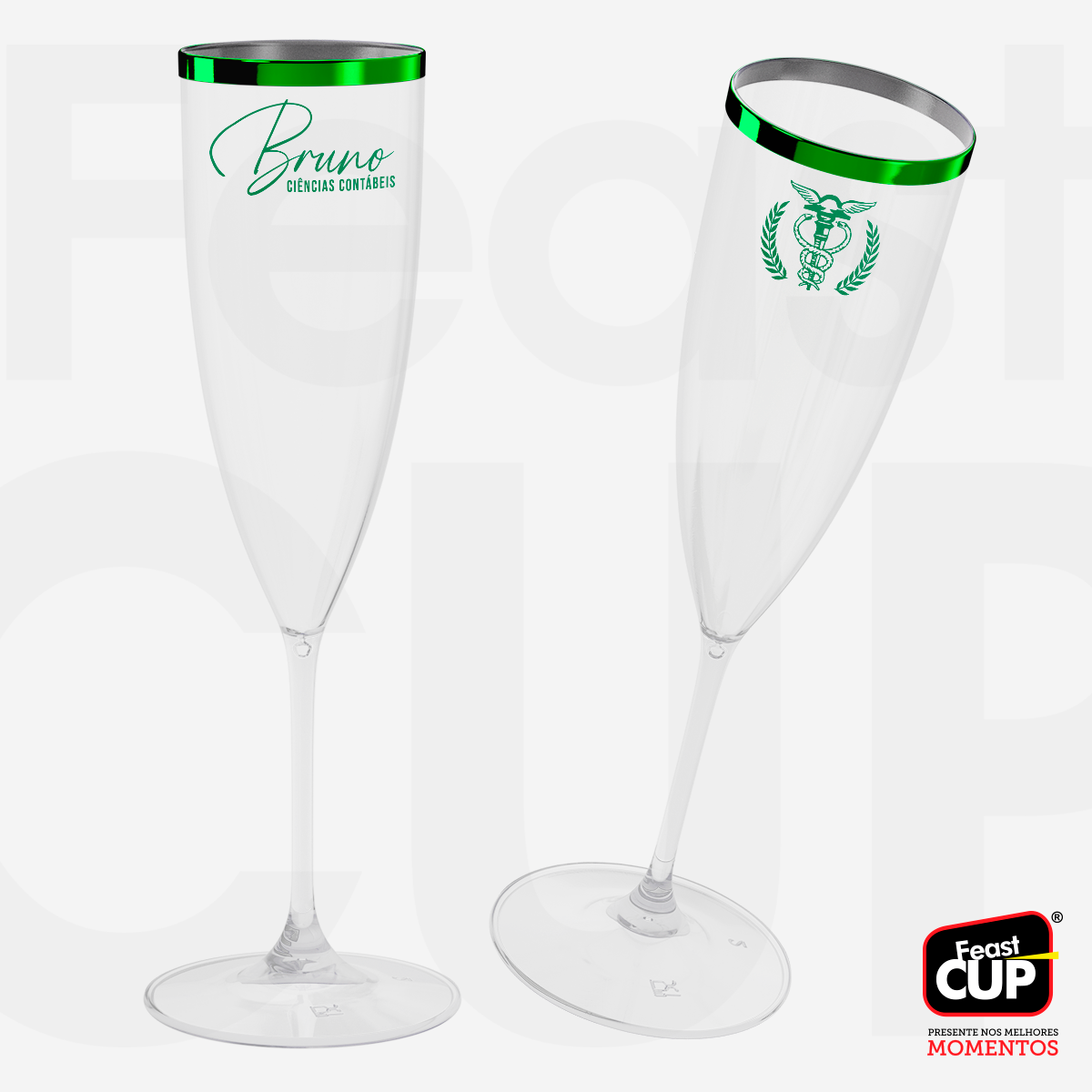 Taça Champanhe 170ml - Transparente Premium