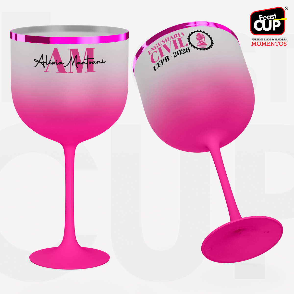 Taça Gin 590ml - Degrade Premium