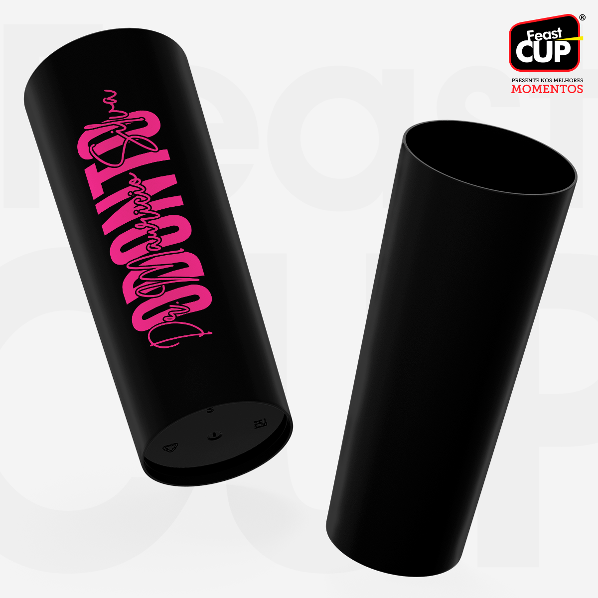 Long Drink 350ml Preto Leitoso