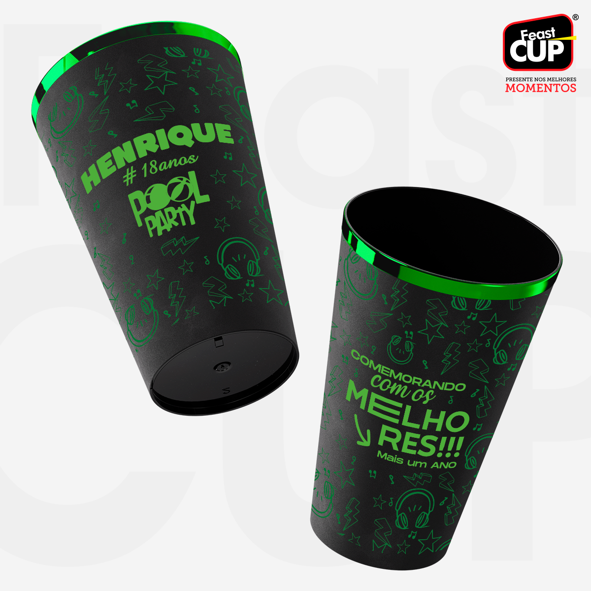 Caldereta 400ml - Preta Fosca Premium