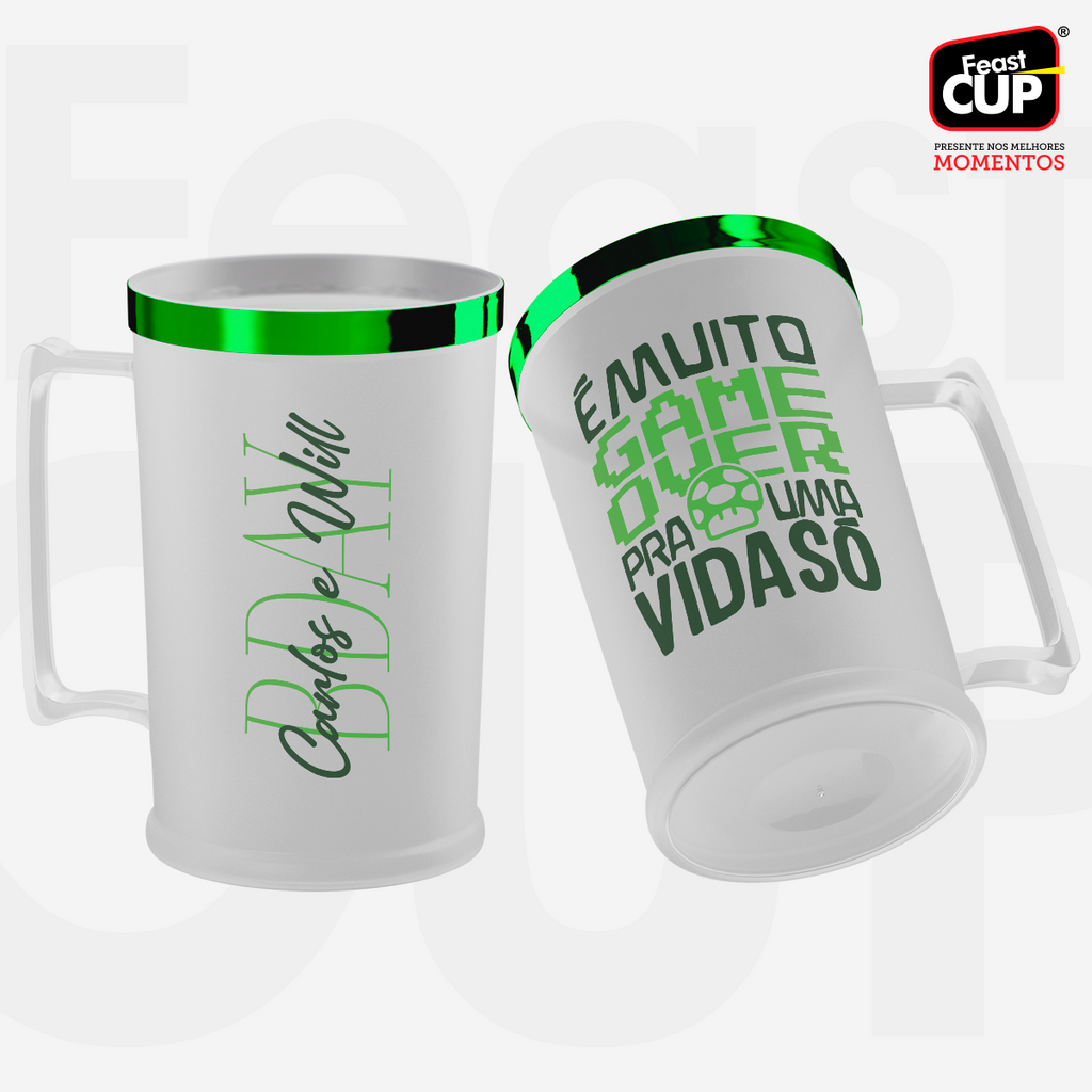 Caneca Chopp 500ml - Fosca Gelo Premium