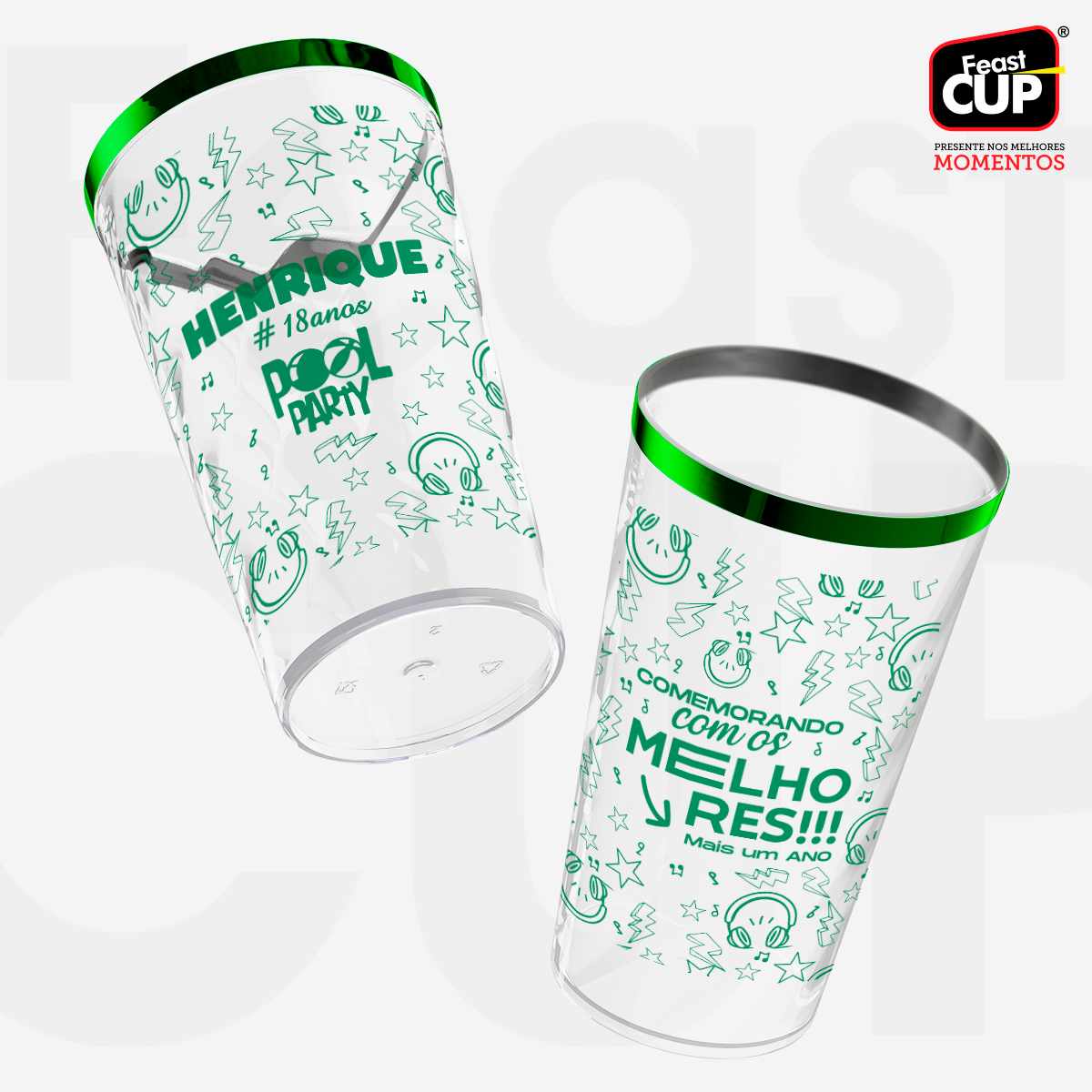 Twister 550ml - Transparente Premium