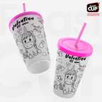 Copos para colorir 400ml