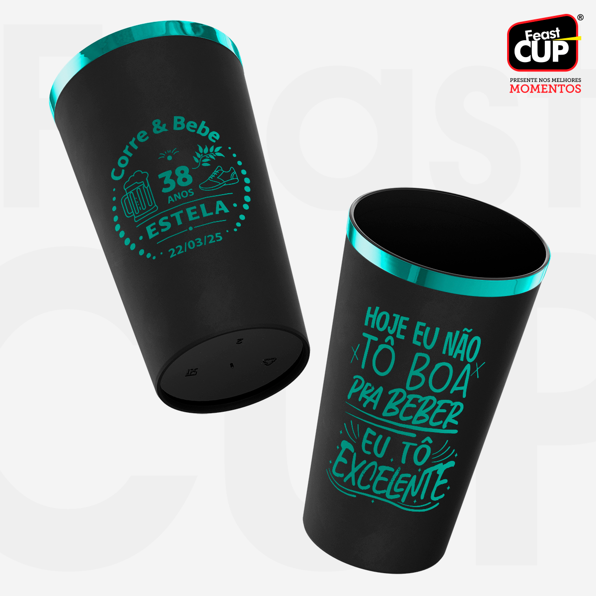 Twister 550ml - Preto Fosco Premium