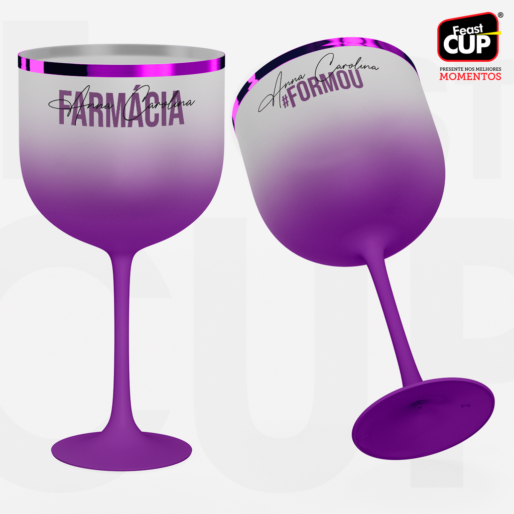 Taça Gin 590ml - Degrade Premium