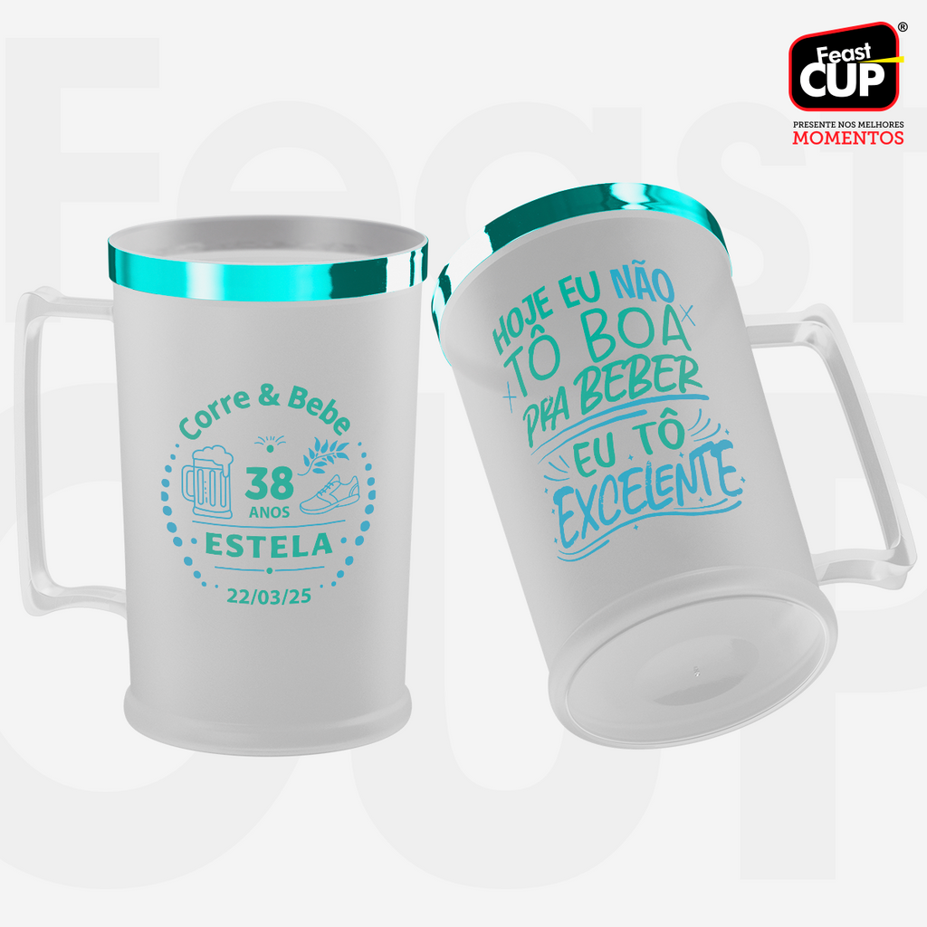 Caneca Chopp 500ml - Fosca Gelo Premium