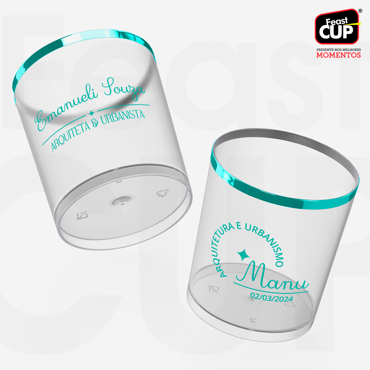 Whisky 300ml - Transparente Premium.