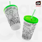 Copos para colorir 400ml