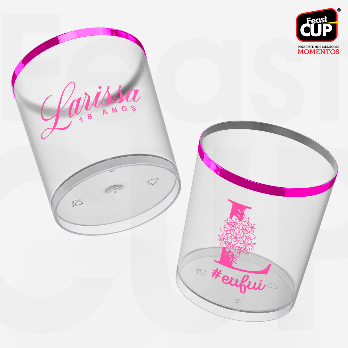 Whisky 300ml - Transparente Premium.