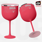 Taça Gin 590ml -Vermelha Fosca Premium
